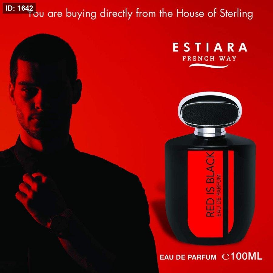 استيرا عطر رجالي RED IS BLACK 100 ML